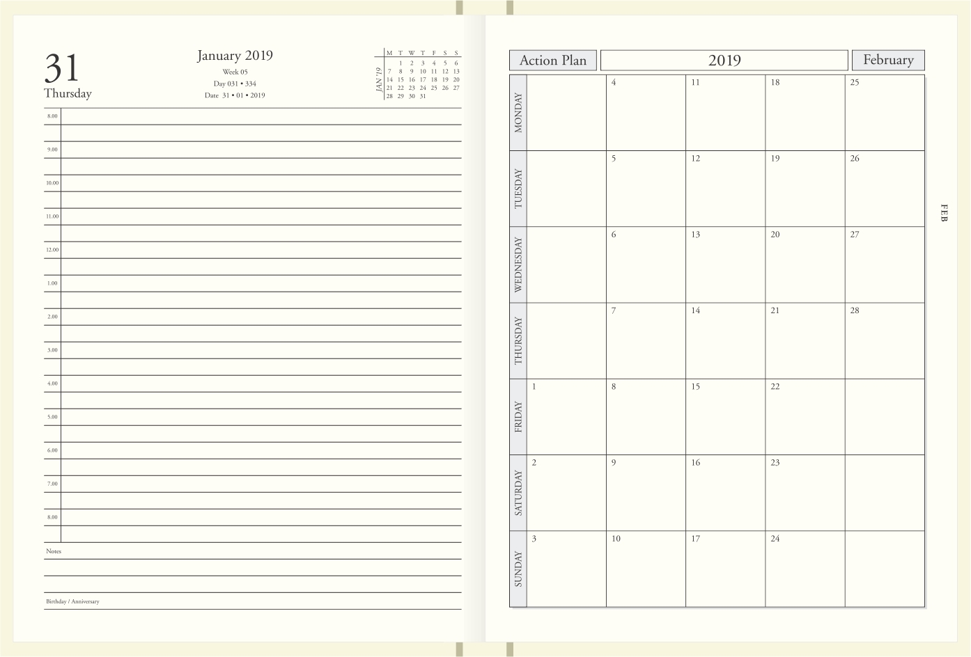 Sumondiary - N.c 190x250 Mm Hardcover | Full Page Monthly Planner With Inspiring Quotes, Multicolor Layout, 16 Pages International Info, 8 Pages World Map