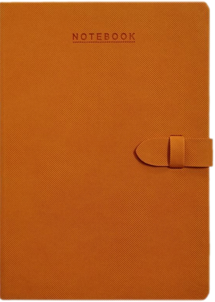 Master Craft - A5 150 X 210 Mm Hardcover Notepad | Sewing Binding, Debossed Logo, Round Corner Design