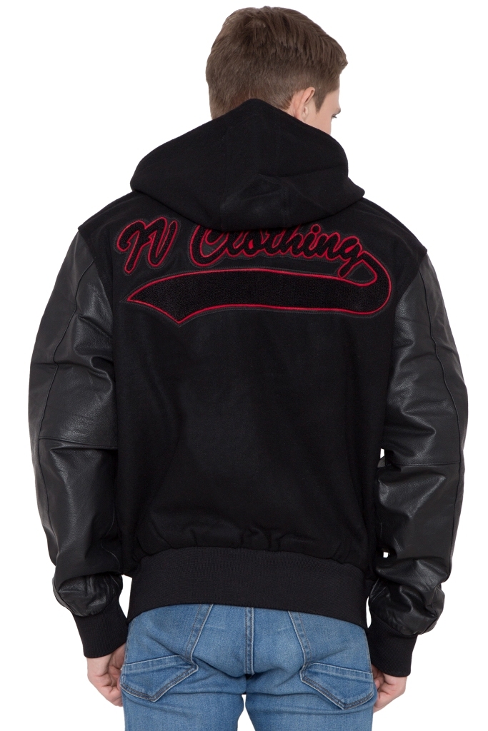 Black Customized Varsity Jacket