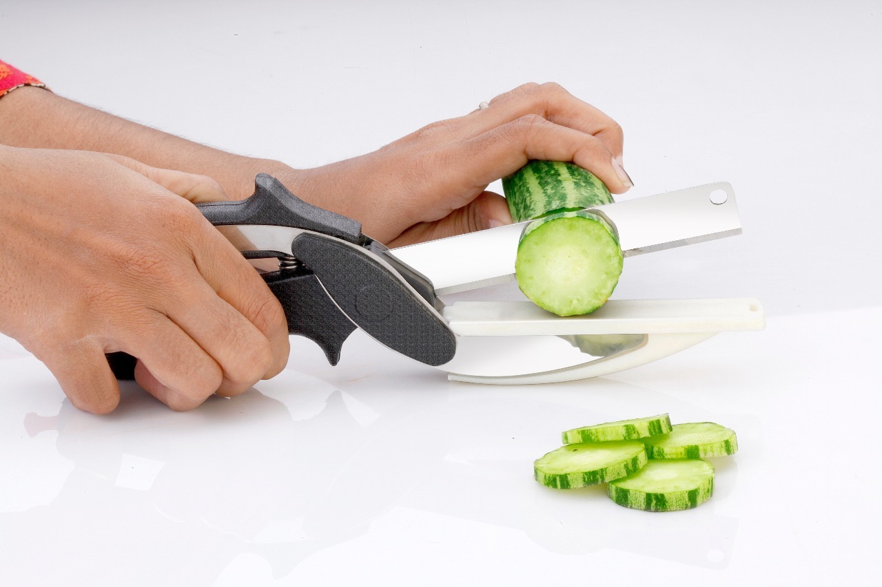 Clever Cutter - Premium Stainless Steel | Ergonomic Design, Effortless Cutting