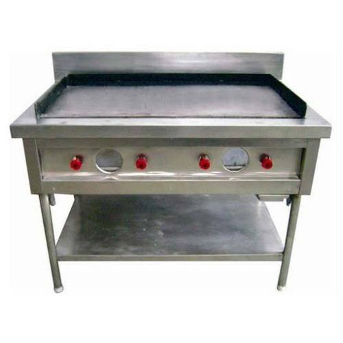 Dosa Plate - Steel Gas Burner, Adjustable Temperature Knobs & Spacious LPG Cylinder Storage