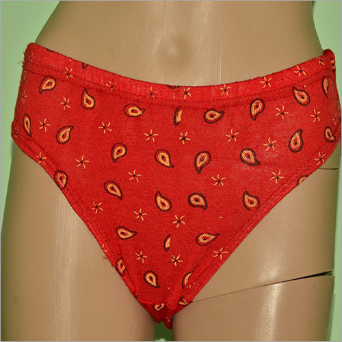 Red Ladies Panty