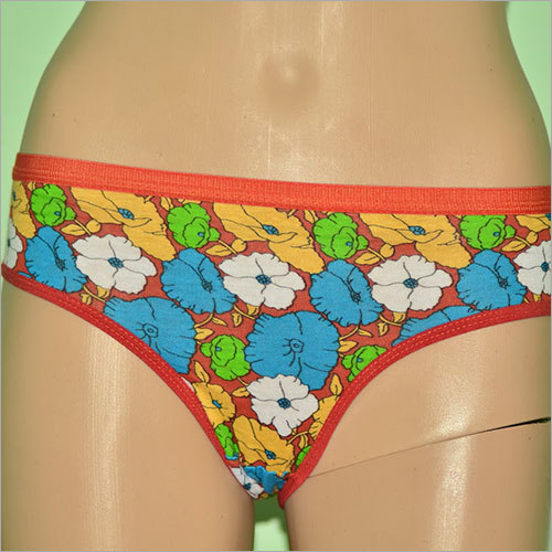 Flower Print Ladies Panties