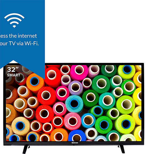 Black 32 Inches Smart Fhd Led Tv