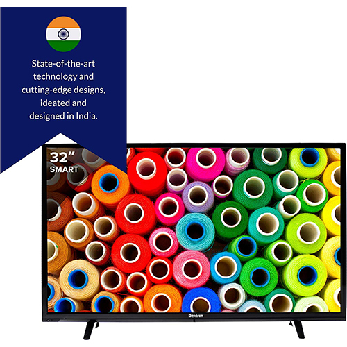 Black 32 Inches Smart Fhd Led Tv