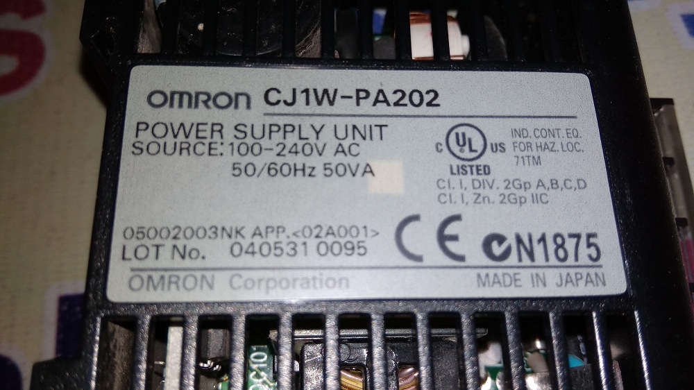 Omron Input Output Module