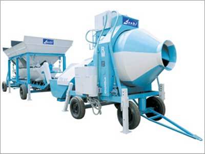 बिन फीडर के साथ उलटने योग्य ड्रम मिक्सर