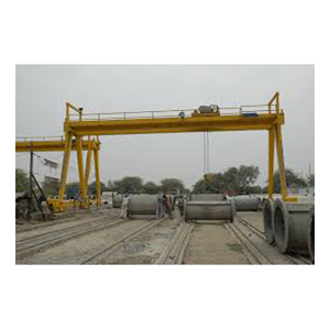 Goliath Crane - Steel, Adjustable Height With Customizable Span | Variable Lifting Capacity, Electric Power Source, Pendant Control System, Robust Build