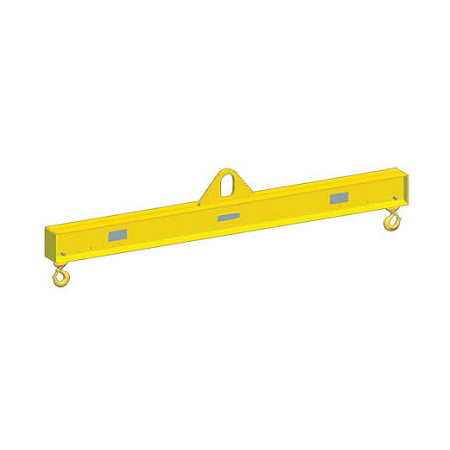 Lifting Beam - Quality Grade Material, Centered Single Attachment Point, Two Bail Design | Ideal for Short Span Lifts, Controls Inward Crushing Forces, Handles Out-of-Balance Loads