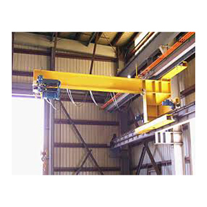 Wall Travelling Crane - Steel, 3-12 Meters Span, Yellow Color | Low Power Consumption, 1-10 Tons Load Capacity, Pendant or Remote Control