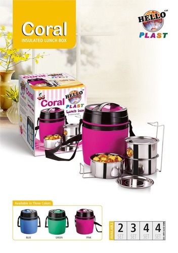 Lunch Box (Corporate Gift Item) - Color: Different Colors Available