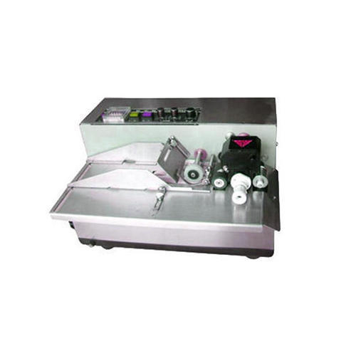 Table Top Batch Coding Machine - Silver Color, T-Type Size 1.5-3.0 | Up to 300 ppm Print Speed, Customizable Design, Low Power Consumption