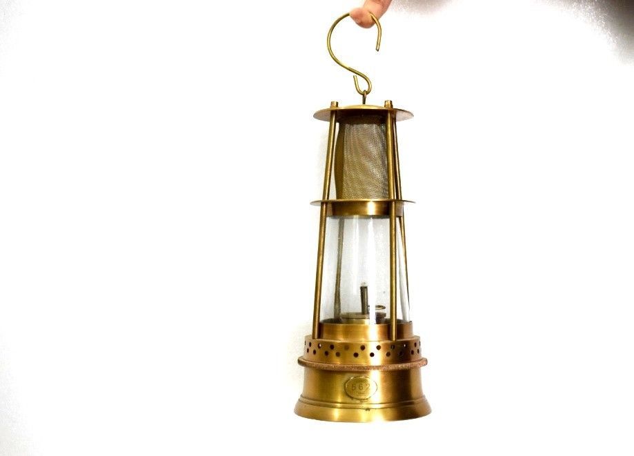 Brass & Shiny Ship Lamp Working With Oil Anchor Lamp Marine Boat Lamp Vintage D