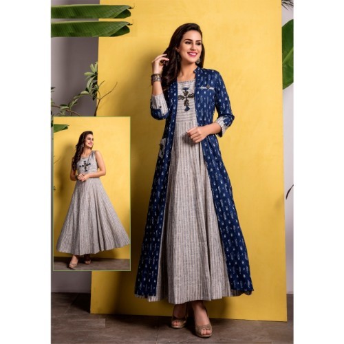 Designer Ledies Kurti Bust Size: 36 To 44 Up Inch (In)