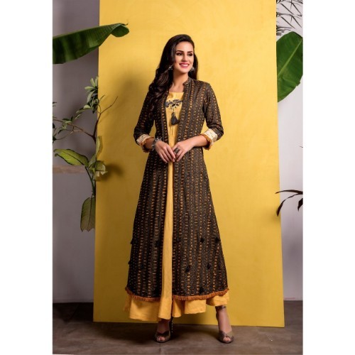 Designer Ledies Kurti Bust Size: 36 To 44 Up Inch (In)