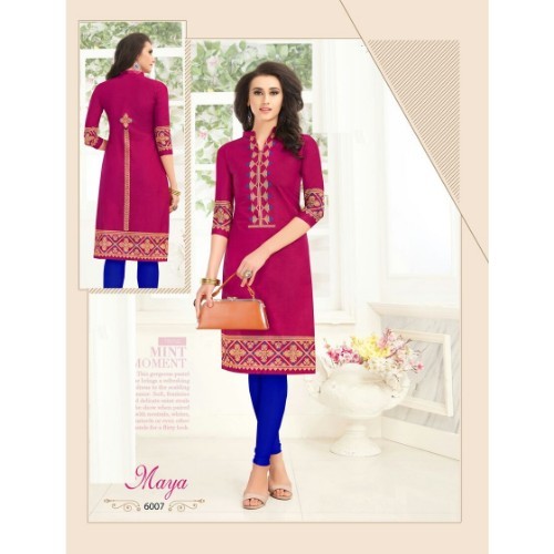 Printed Cotton Kurti Bust Size: 33 To 44 Up Inch (In)