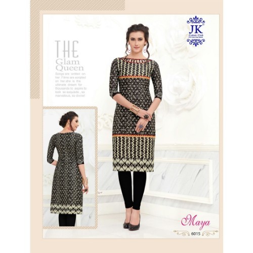 Printed Cotton Kurti Bust Size: 33 To 44 Up Inch (In)