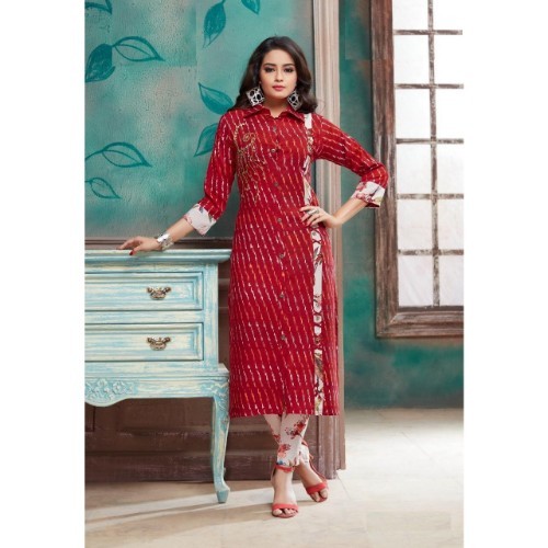 Printed Kurtis Bust Size: 33 To 44 Up Inch (In)