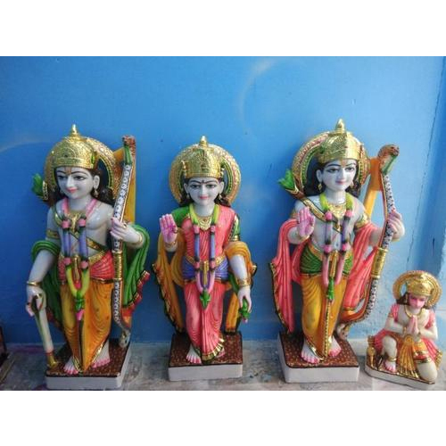 हनुमान के साथ हल्के वजन का राम दरबार