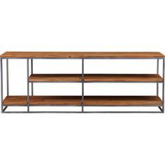 Smooth Iron Pipe Light Weight Console