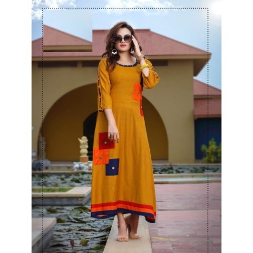 Western Kurtis Bust Size: 33 To 44 Up Inch (In)