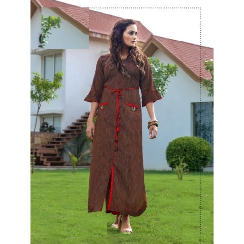 Western Kurtis Bust Size: 33 To 44 Up Inch (In)
