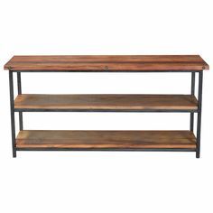 Smooth Finishing Industrial Console Tables