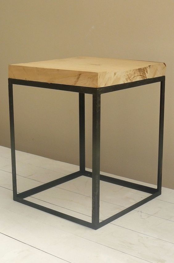 Square Pipe Bar Stool No Assembly Required