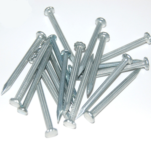 2 Inch Iron Nails - Iron Material, Electrogalvanized Finish | High Tensile Strength, Lightweight, Rust Proof, Sharp Tip for Easy Insertion