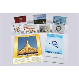 Customized Table Calendars - Glossy & Matte Finish, A4/A3/A5 Sizes, Full Color Printing with Wire-O, Spiral or Saddle Stitch Binding