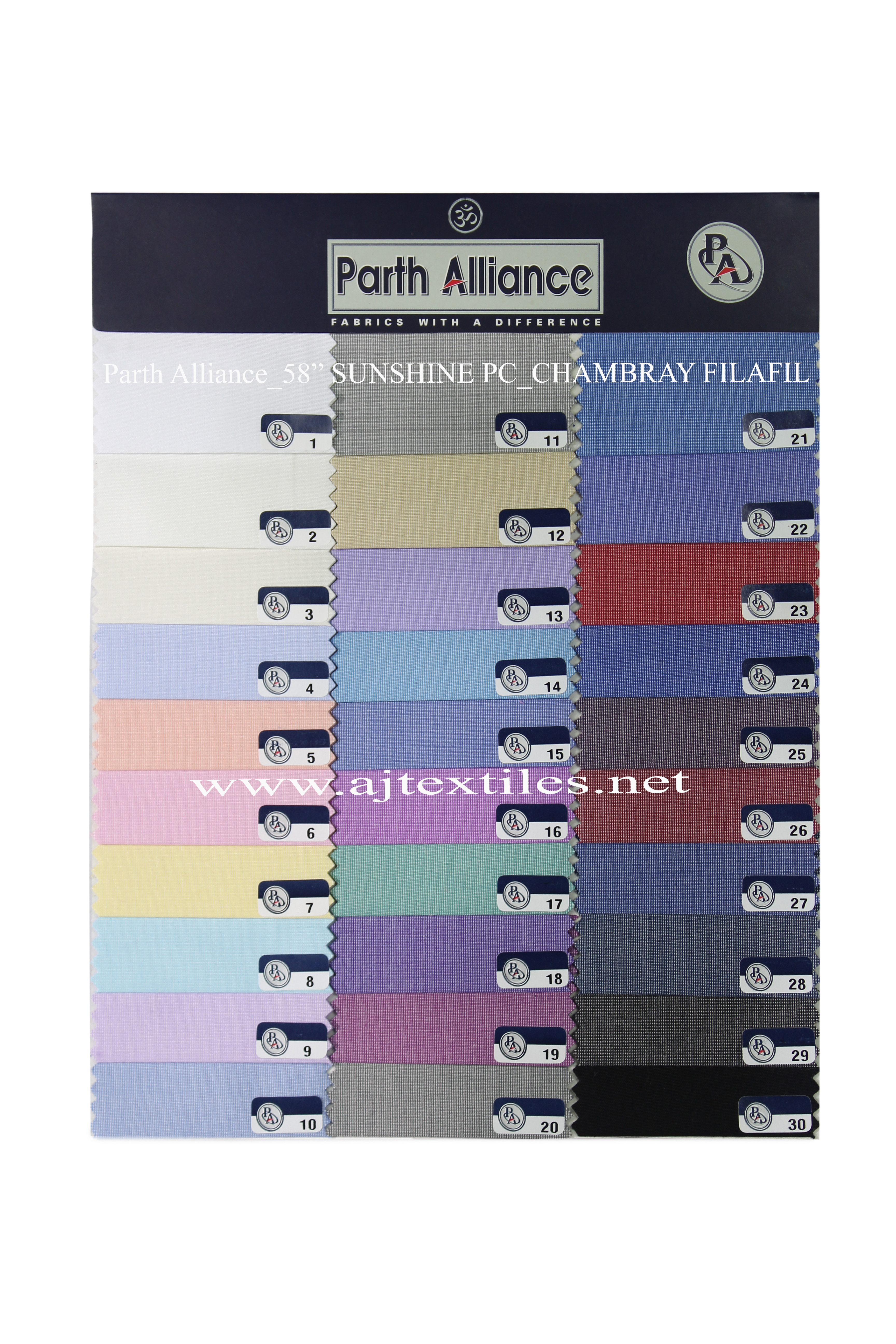 Dark Filafil Shirting Fabric