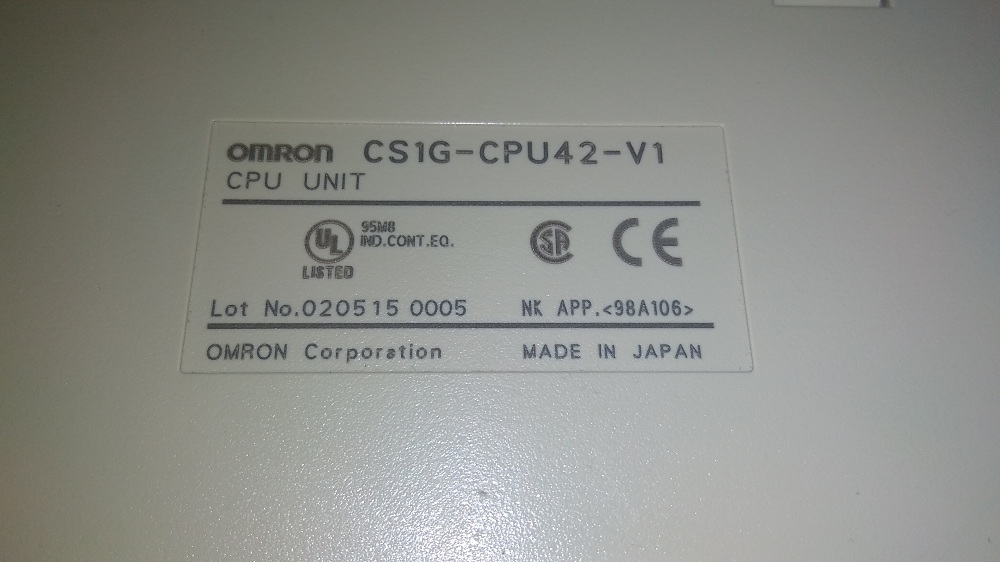 Omron Cpu
