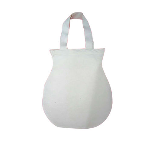 Cotton Hand Bag - 100% Cotton, Spacious Sizes, White Color | Durable, Eco-friendly, Lightweight, Reusable, Stylish, Versatile