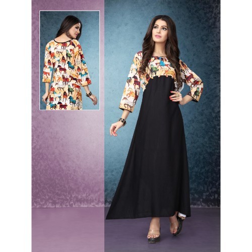 Casual Ladies Kurtis Bust Size: 33 To 44 Up Inch (In)
