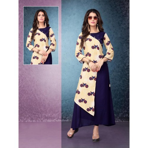 Casual Ladies Kurtis Bust Size: 33 To 44 Up Inch (In)