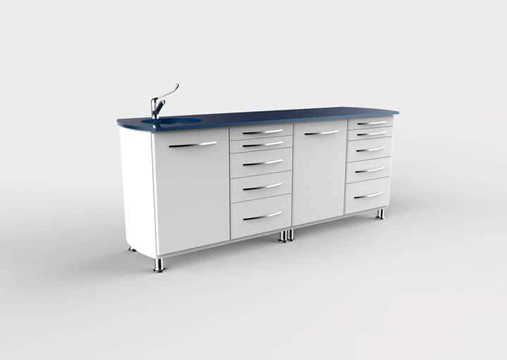Dental Cabinet Dimension(l*w*h): Front Only Length X Width Foot (Ft)