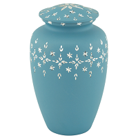 Multi-color Sunburst Cremation Urn