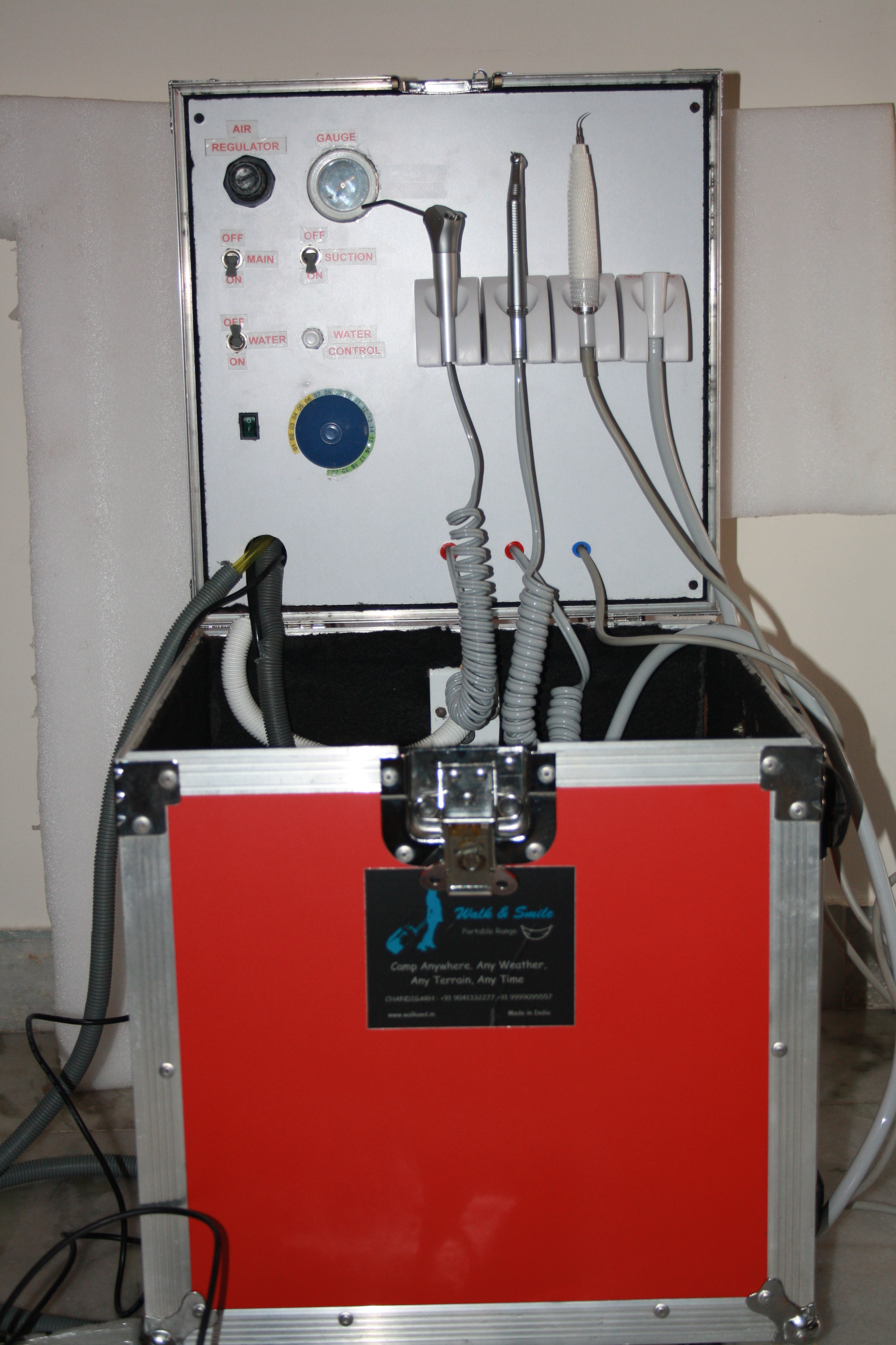 Portable Dental Unit Air Pressure: 60 Psi