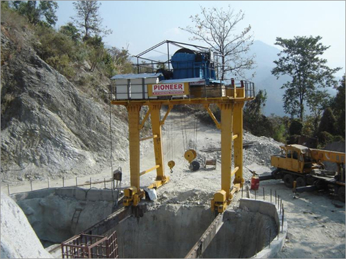 Easy To Operate Double Girder Goliath Crane