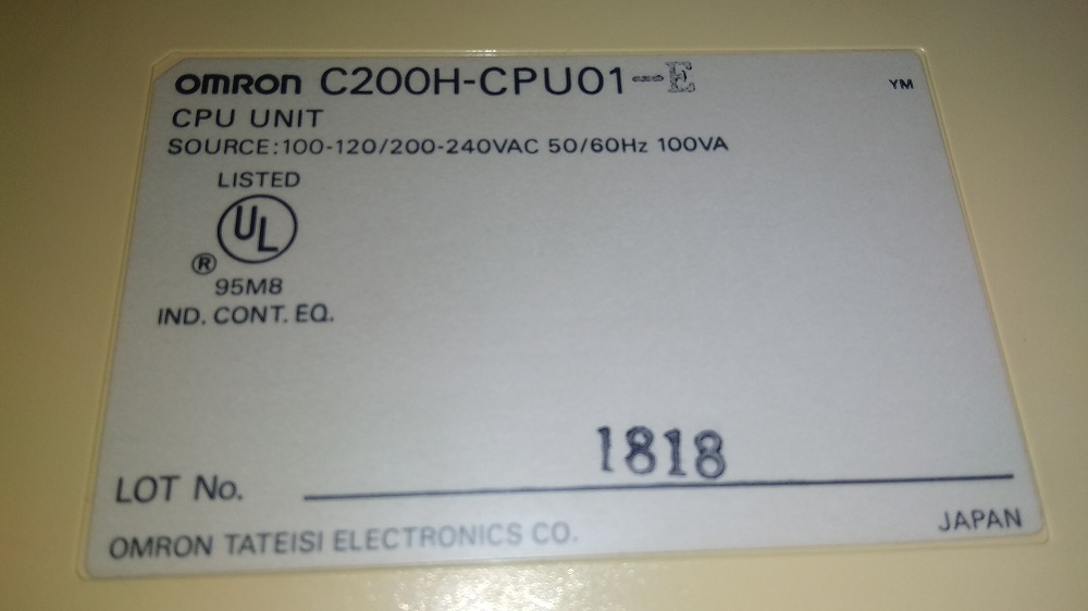 Omron Cpu