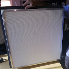 Hot Glued Without Al Separator Mini Pleate Hepa Filter