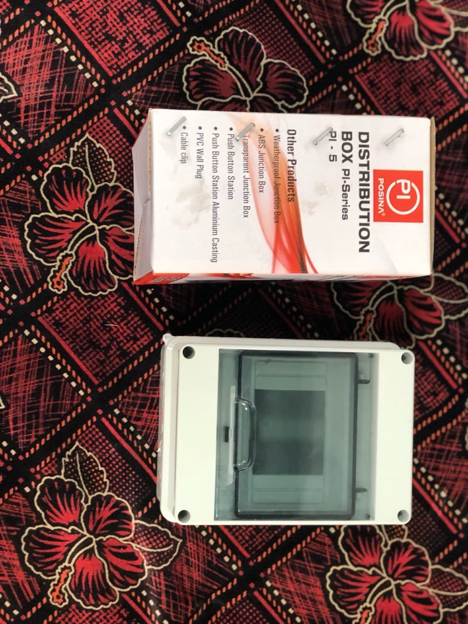 Gray Mcb Distribution Box Ip65