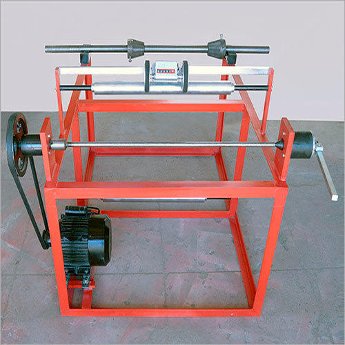 Red And Black Rewinding Machine