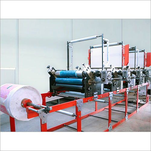 Semi-Automatic Four Colour Flexo Printing Machine