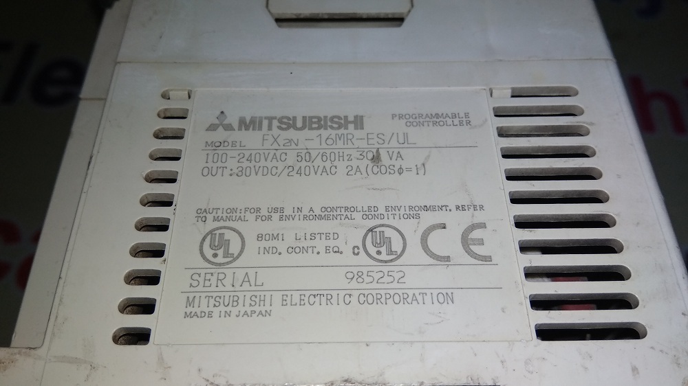 Mitsubishi Plc - Abs Plastic, 175x90x73 Mm, White/grey, Compact, High-speed Processing, Expandable I/o, Ip20 Protection