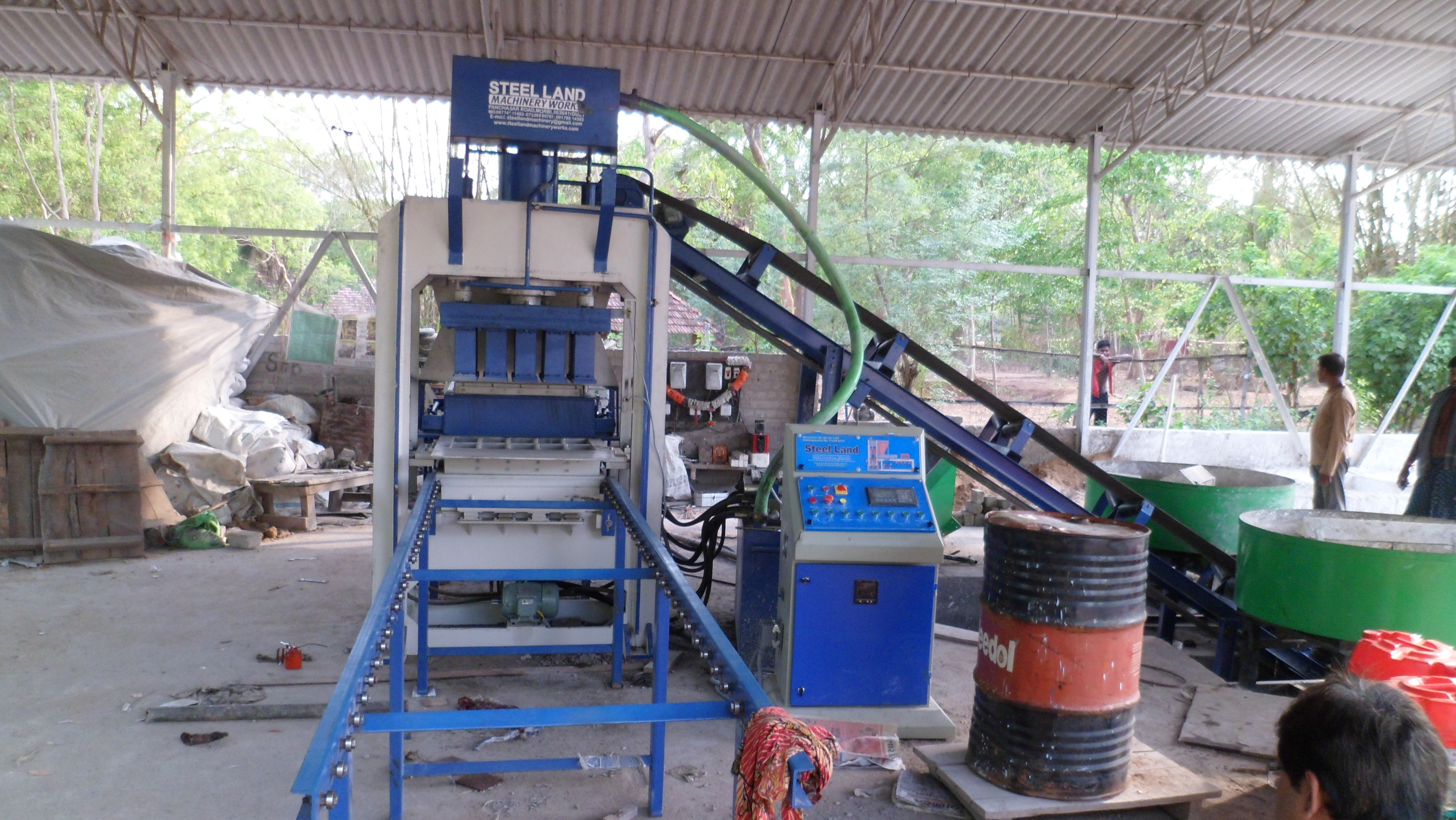 Customized Fully Automatic Brick Machine