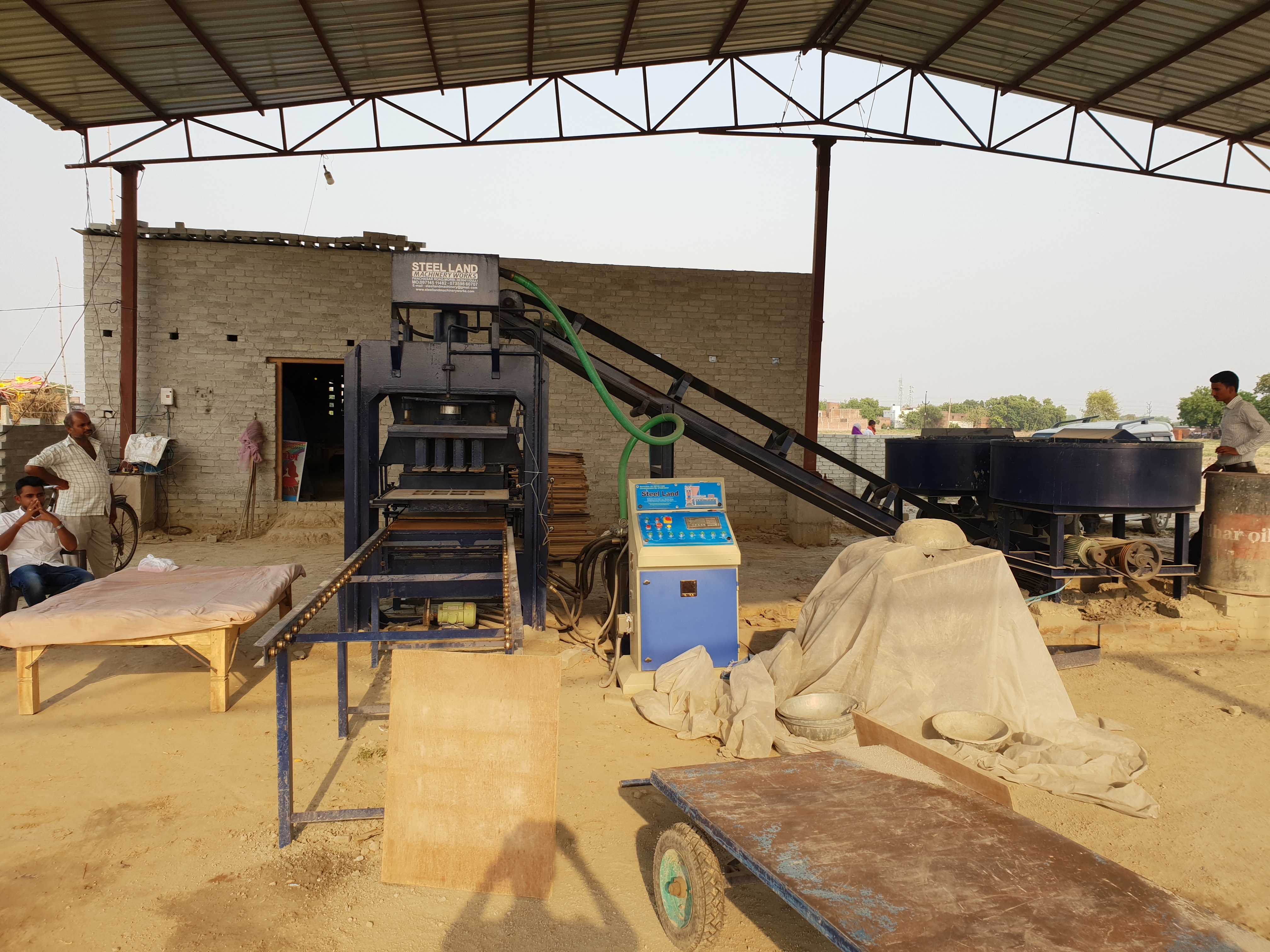 Customized Fully Automatic Brick Machine