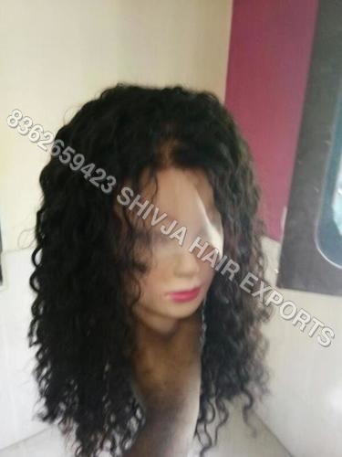 Brown Human Curly Hair Wigs