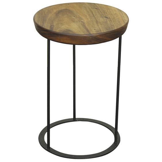 Round Pipe Table No Assembly Required