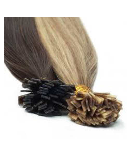 Black Keratin Flat Tip